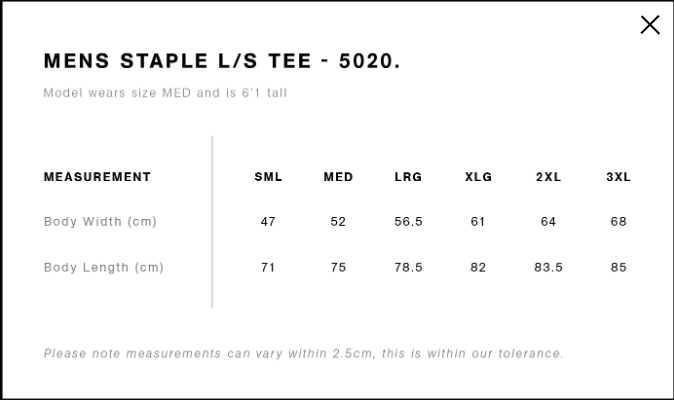 Long Sleeve R4TB49 Torana Tee